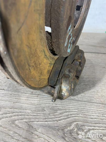 Суппорт передний левый с диском Skoda-Шкода Fabia