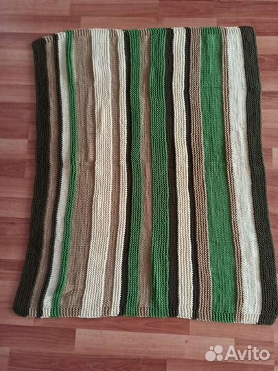 Плед детский вязаный