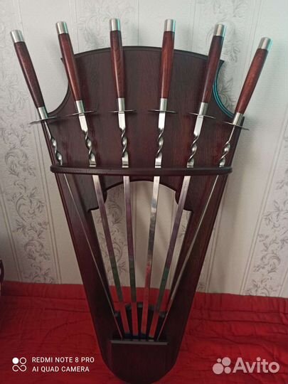 Шампура подарочные из нержавейки