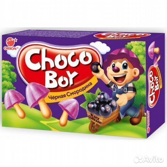 Опт - Печенье Choco Boy Чёрная Смородина 45г
