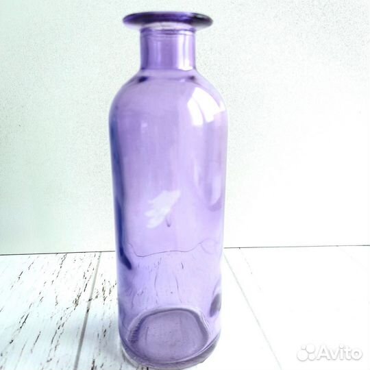 Ваза цветное стекло 16 см