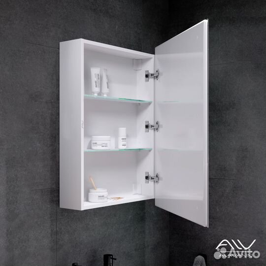 Зеркальный шкаф ванну Rita