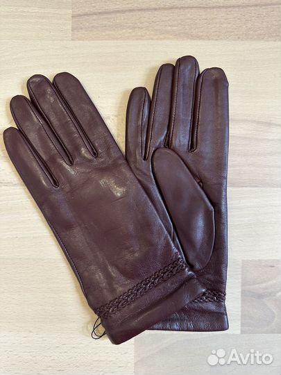 Перчатки женские кожаные 8 размер