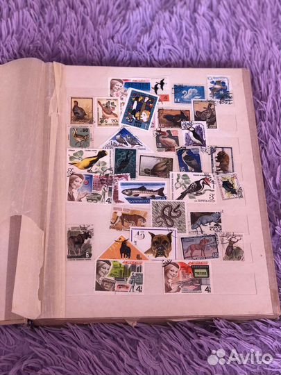 Альбом с марками СССР