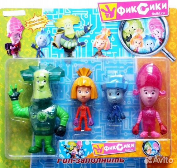 Фиксики светящиеся фигурки набор