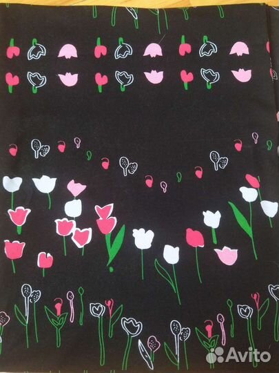 Отрез ткань плательная