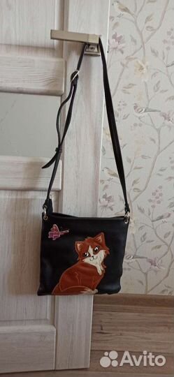 Сумка для девочки натуральная кожа