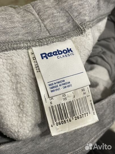 Спортивные штаны утепленные reebok