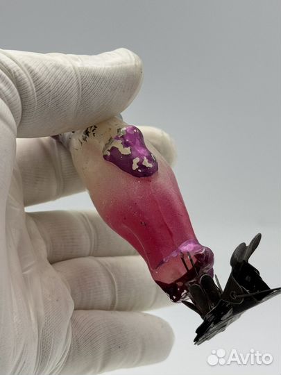 Елочные игрушки на реставрацию косманавт (1216)