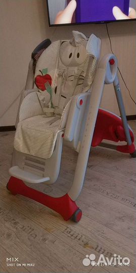 Стульчик Для кормления Chicco Polly 2 Start Слоник