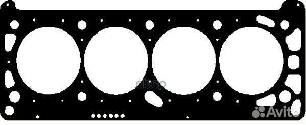Прокладка ГБЦ 128231 Elring