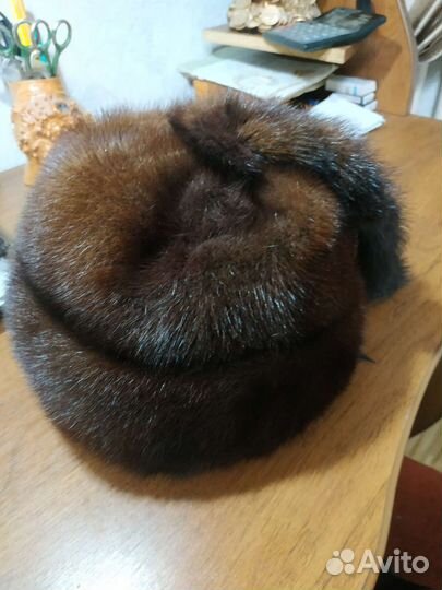 Шапка норковая женская 54-55