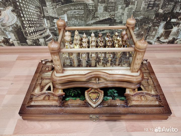 Шахматы, нарды, шашки (3 в 1 )