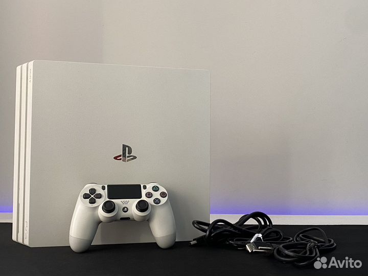 Sony playstation ps 4 pro 1 tb белая (white)