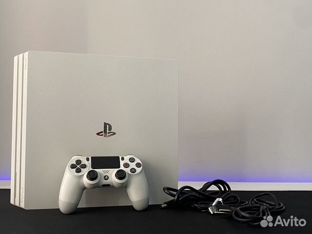 Sony playstation ps 4 pro 1 tb белая (white)