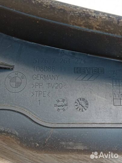 Пластик моторного отсека правый BMW 4 F32/F33/F36