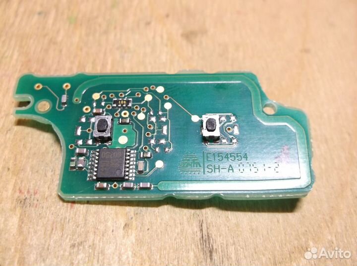 Пежо/Ситроен плата чип ключа JCI 21676652-3-C