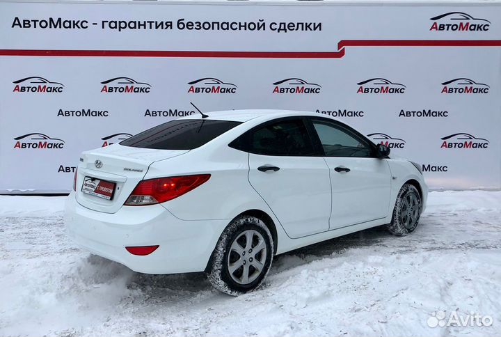 Hyundai Solaris 1.4 AT, 2013, 195 460 км