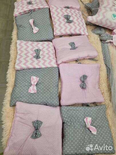 Бортики в кроватку