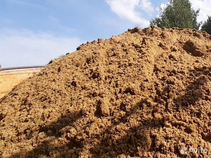 Песок щебень