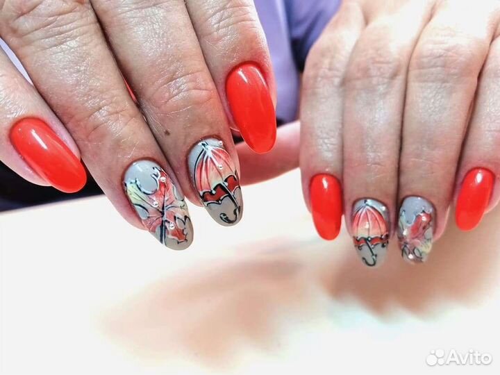 Маникюр, педикюр, наращивание ногтей, гель - лак