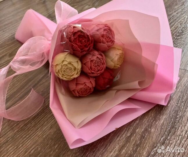 Шоколадные пионы