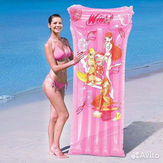 Надувной матрас Sport & Fun с принтом