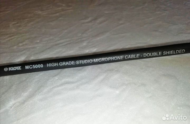 Инструментальные, микрофонные, студийные кабели