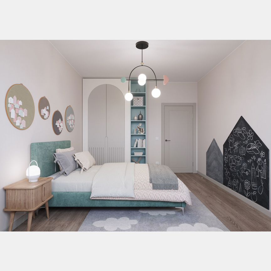 2-к. квартира, 62,6 м², 2/17 эт.