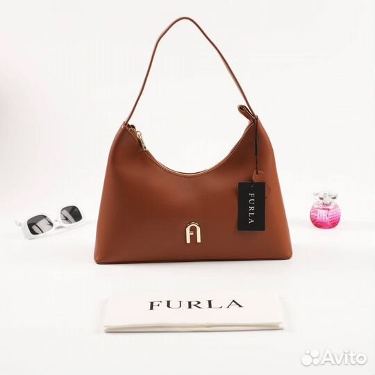 Furla женская сумка натуральная кожа