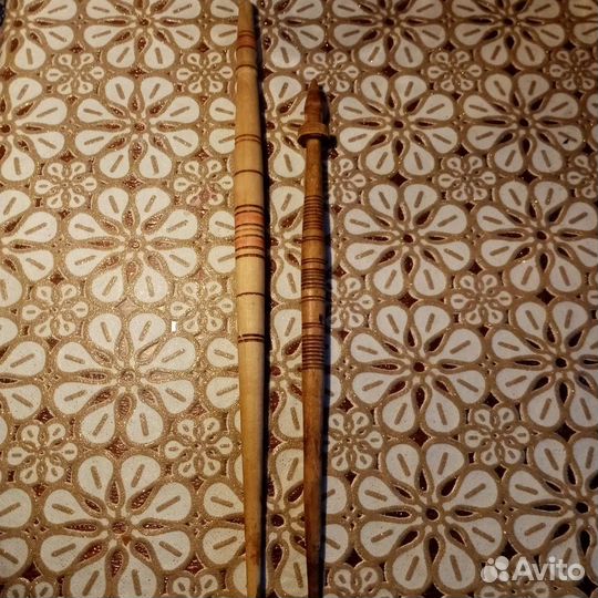 Веретено старинное пяльца дерево