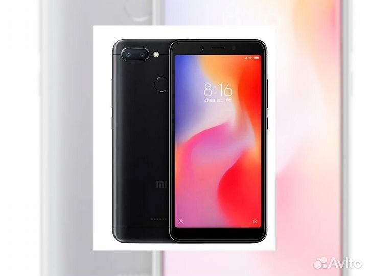 Xiaomi Redmi 6, 4/64 ГБ