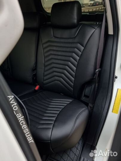 Чехлы Prado 150 - Camry V70 V55 - Rav4 Черные Akc