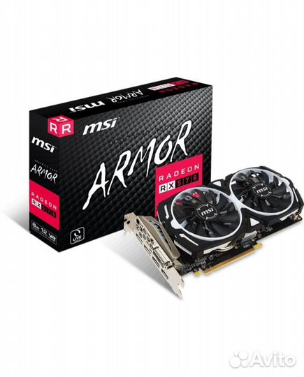 Видеокарта amd rx 580 8gb armor