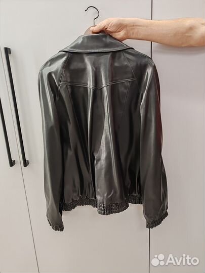 Кожаная куртка мужская винтаж
