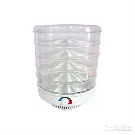 Новая Сушилка Ветерок-2 прозрачный (5 поддонов) Сп