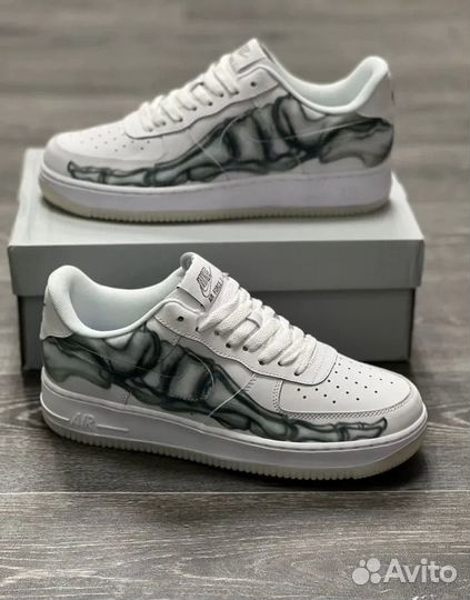 Nike Air Force 1 Low White Skeleton