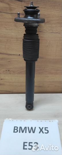 Амортизатор задний с чашкой BMW-X5 E-53, 2002г