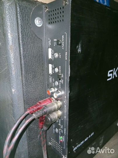 Сабвуфер и усилитель бу