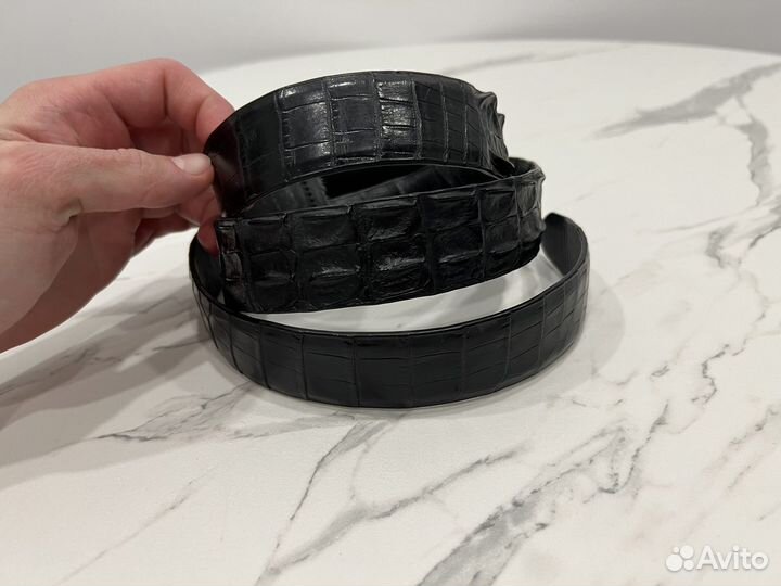 Ремень кожа крокодила
