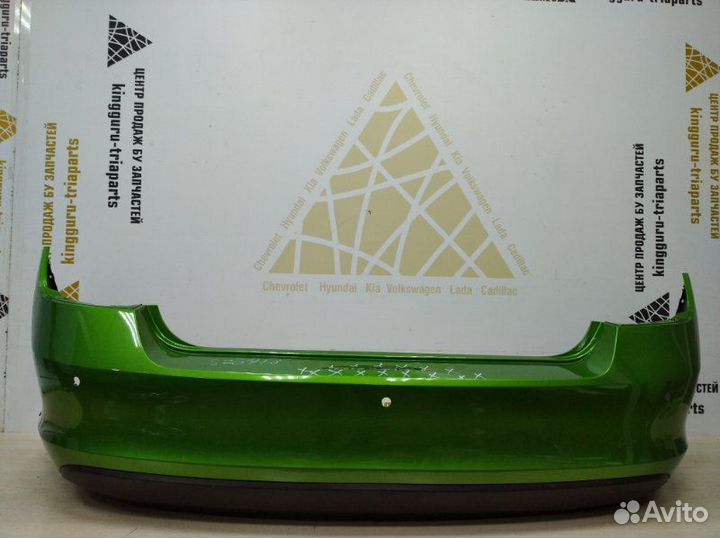 Бампер задний Skoda Rapid 1 NH3 до рестайлинг