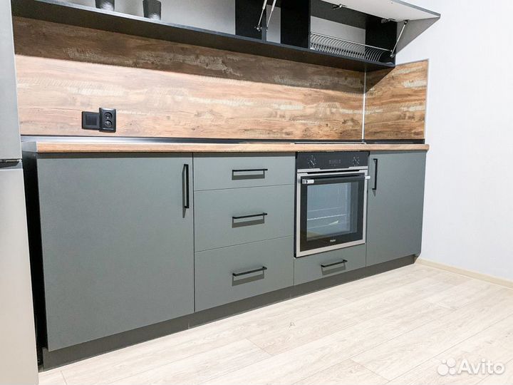 Прямая кухня со склада (цена за всю кухню) ксп:375