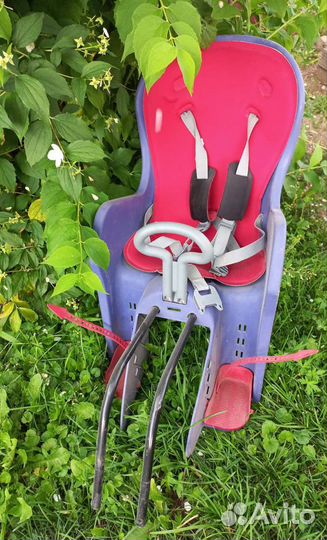 Детское велокресло заднее