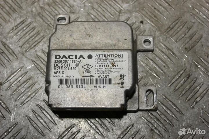 Блок управления Air Bag Renault Logan 2005 2014