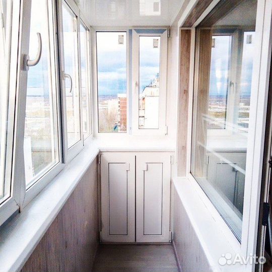 Пластиковое остекление балконов и лоджий под ключ