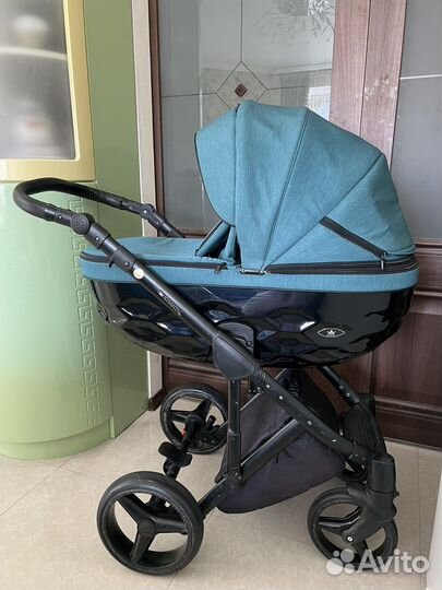 Коляска Adamex Chantal 2в1 малахит