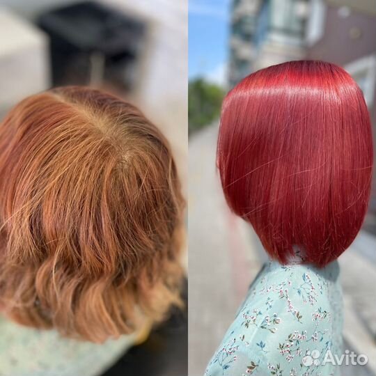 Окрашивание волос