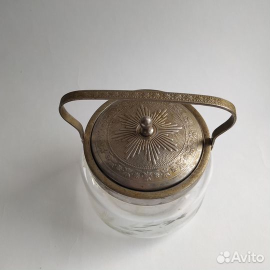 Сахарница стекло СССР