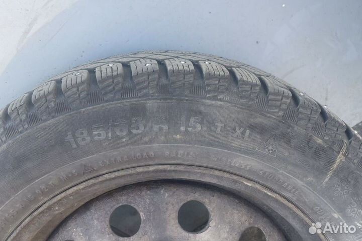 R15 Continental ContiIceContact 185/65, PCD 4x100 DIA 54.1