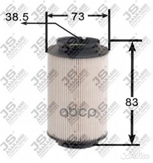 Фильтр топливный FE0013 JS Asakashi